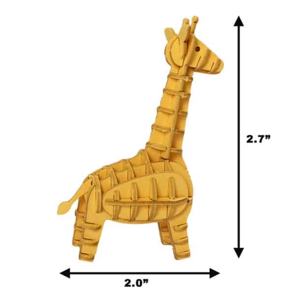 giraffe size