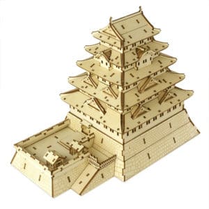 ARTE IN LEGNO kigumi KI-GU-MI Castello shurijo reale Puzzle tradizione with tracking 