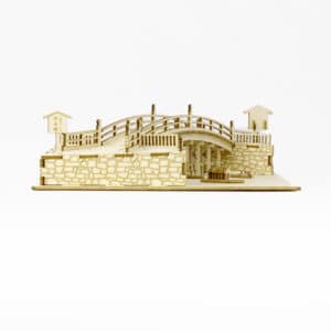 WAGUMI Edo Castle Wooden 3D Puzzle - Magnote Gifts