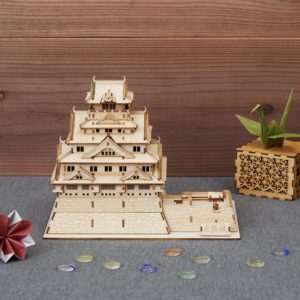 WAGUMI Osaka Castle Wooden 3D Puzzle