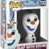 Funko POP! Disney Frozen II Olaf with Bruni #733