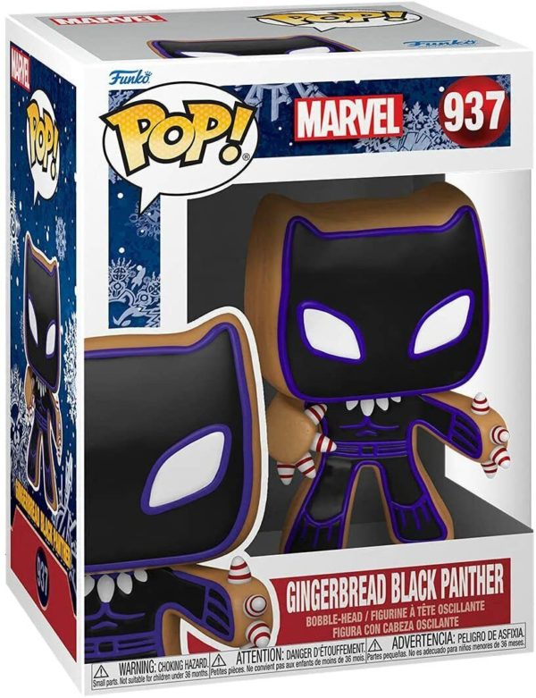 Funko POP! Marvel Gingerbread Black Panther #937