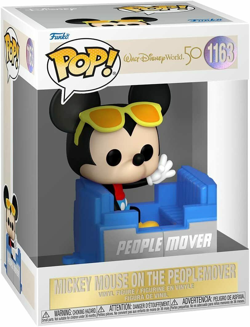 Walt Disney World 50th Anniversary People Mover Mickey Funko Pop! Vinyl