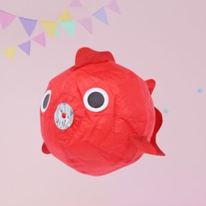Washi Paper Balloon Gold Fish