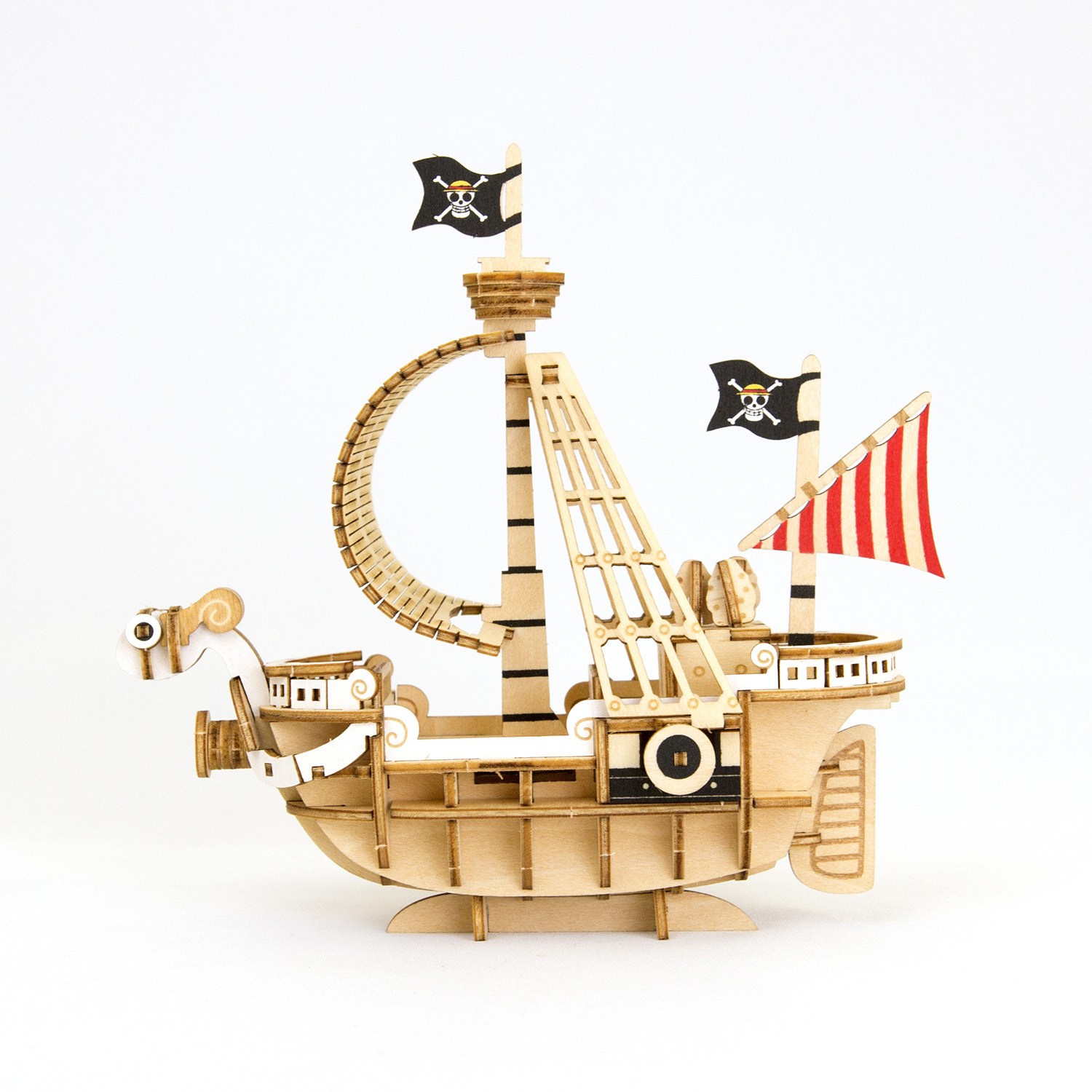 One Piece Ships Wooden Models