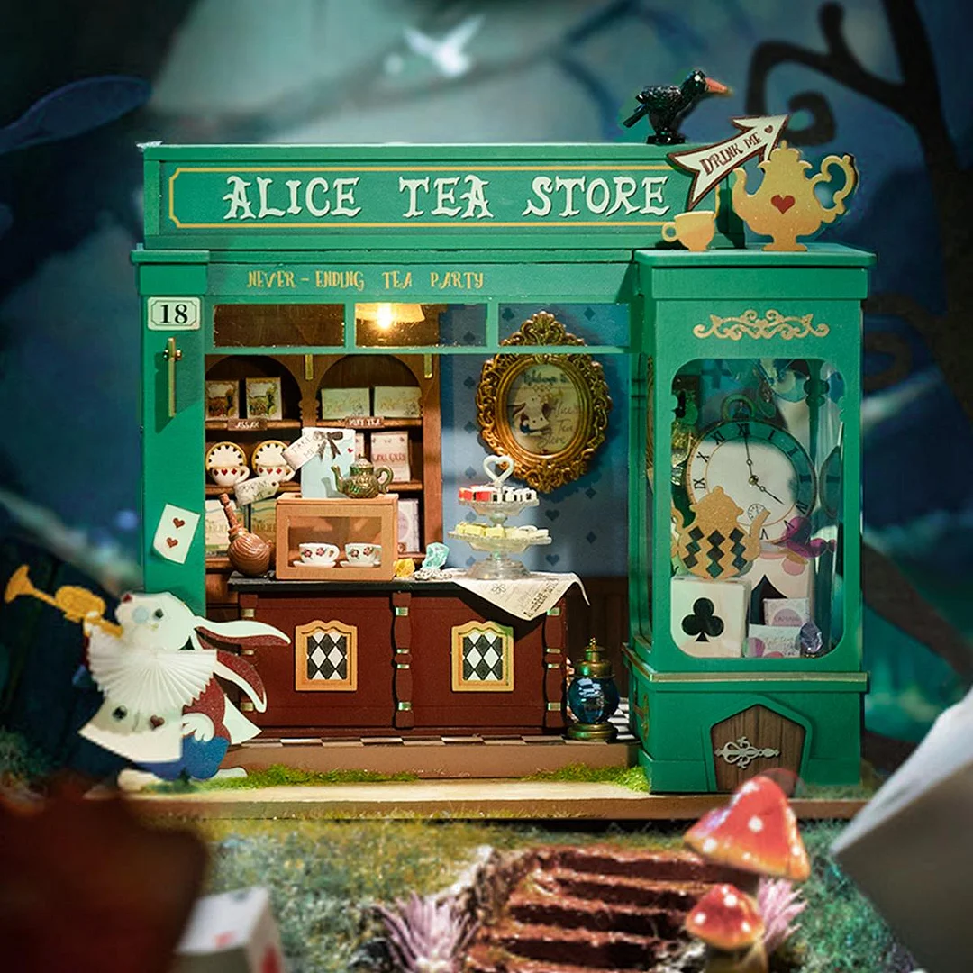 Rolife Alice's Tea Store - Magnote Gifts