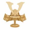 wa-gu-mi Kabuto Samurai Warriors Helmet Wooden 3D Puzzle