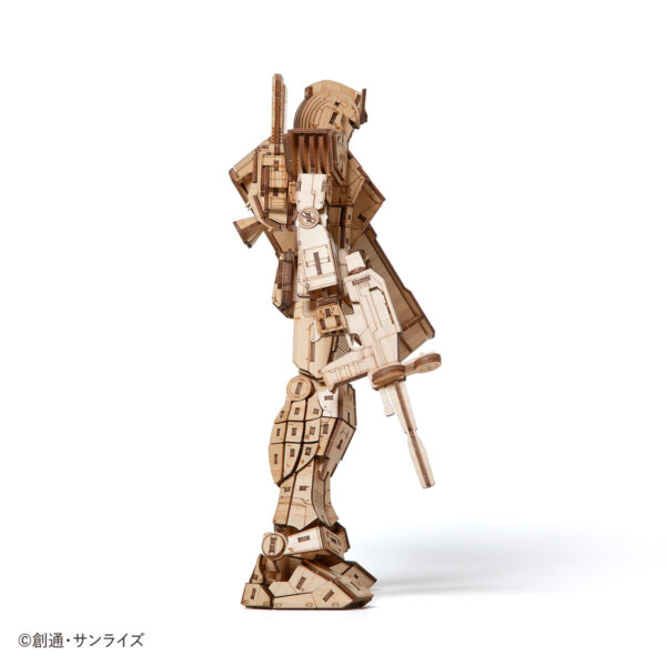 wa-gu-mi Mobile Suit First Gundam RX-78-2 3D Wooden Puzzle - Image 3