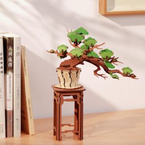 Rolife Evergreen Pine Bonsai 9 rbtm tg510 lifestyle1 scaled