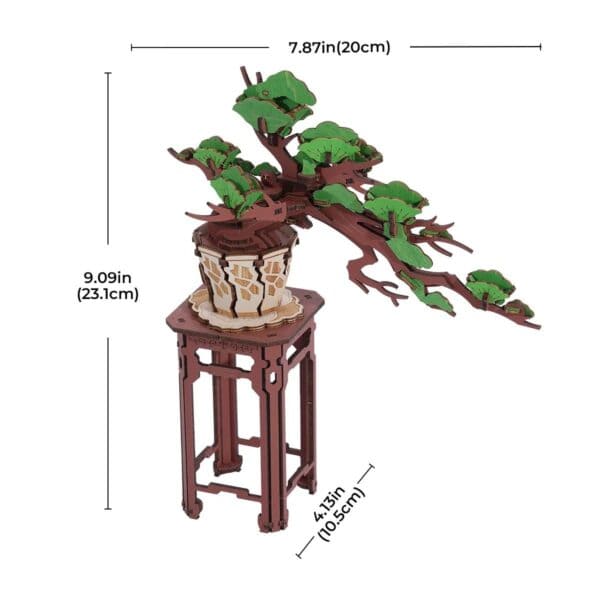 Rolife Evergreen Pine Bonsai - Image 3