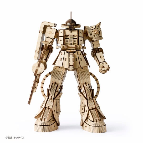 Wa-gu-mi Mobile Suit MS-06S CHAR'S ZAKU Ⅱ 3D Bamboo Puzzle