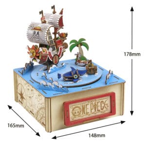 wa-gu-mi One Piece Straw Hat Crew with Music Box 5 wgmi opsh size1 mm