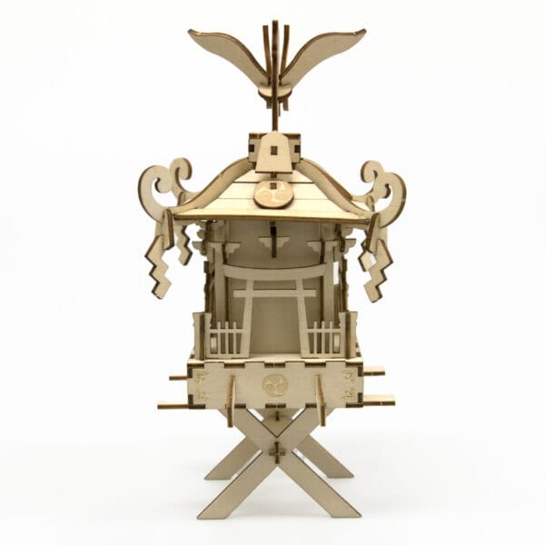 wa-gu-mi Portable Shrine 3D wooden Puzzle - Image 7