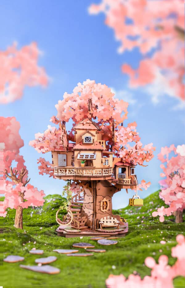 Rolife Sakura Tree House - Image 9