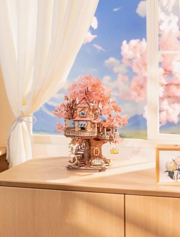 Rolife Sakura Tree House - Image 6