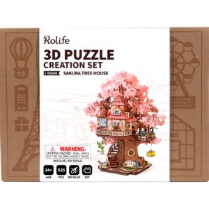 Rolife Sakura Tree House 10 rbtm tgs04 package1