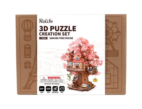 Rolife Sakura Tree House - Image 2