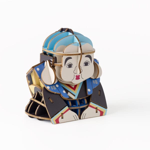 wa-gu-mi Fukusuke Wooden 3D Puzzle - Image 9