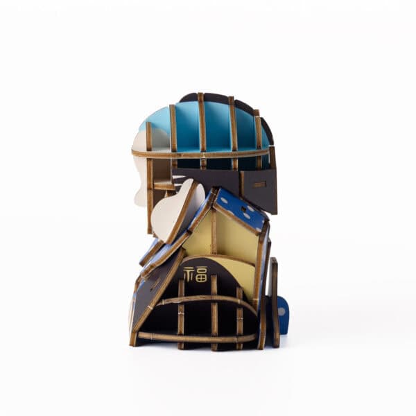 wa-gu-mi Fukusuke Wooden 3D Puzzle - Image 6