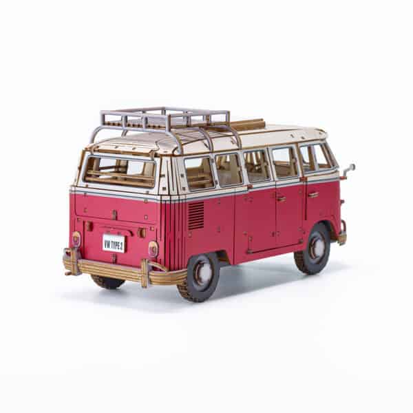wa-gu-mi Volkswagen Type 2 (T1) Camper Van (red) - Image 6