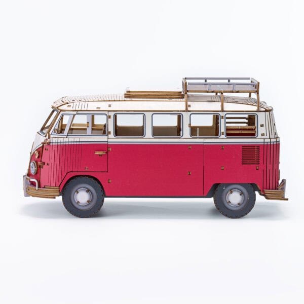 wa-gu-mi Volkswagen Type 2 (T1) Camper Van (red) - Image 5
