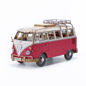 wa-gu-mi Volkswagen Type 2 (T1) Camper Van (red)