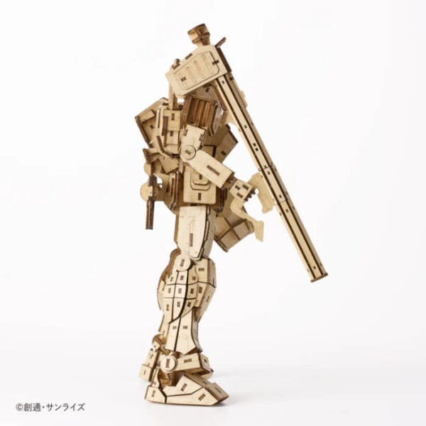 wa-gu-mi Mobile Suit First Gundam RX-78-2 ver. 1.5 3D Bamboo Puzzle - Image 11