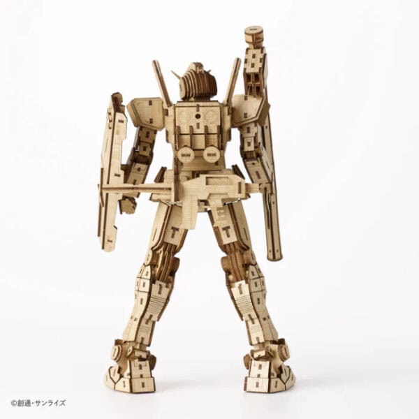 wa-gu-mi Mobile Suit First Gundam RX-78-2 ver. 1.5 3D Bamboo Puzzle - Image 10