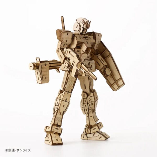 wa-gu-mi Mobile Suit First Gundam RX-78-2 ver. 1.5 3D Bamboo Puzzle - Image 8