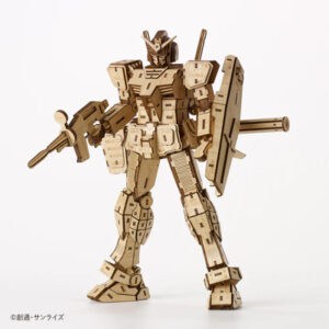 wa-gu-mi Mobile Suit First Gundam RX-78-2 ver. 1.5 3D Bamboo Puzzle 18 wgmi gd78 A angles5
