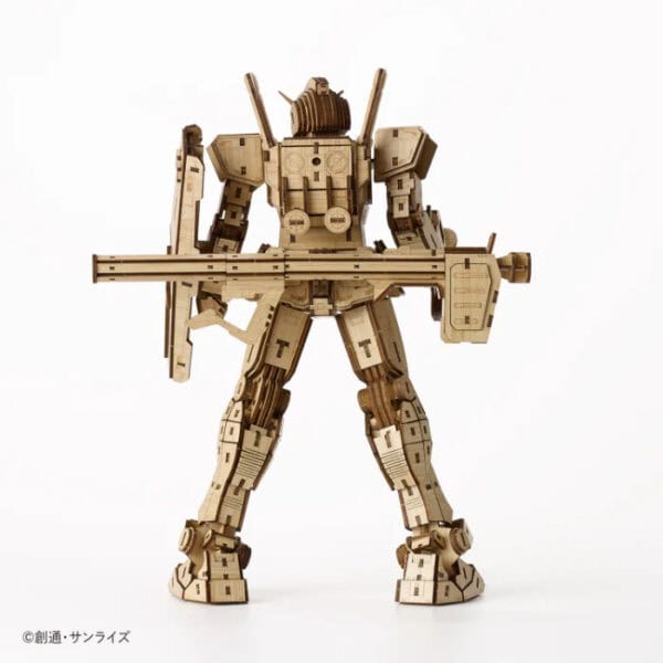 wa-gu-mi Mobile Suit First Gundam RX-78-2 ver. 1.5 3D Bamboo Puzzle - Image 6
